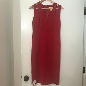 Red professional dress